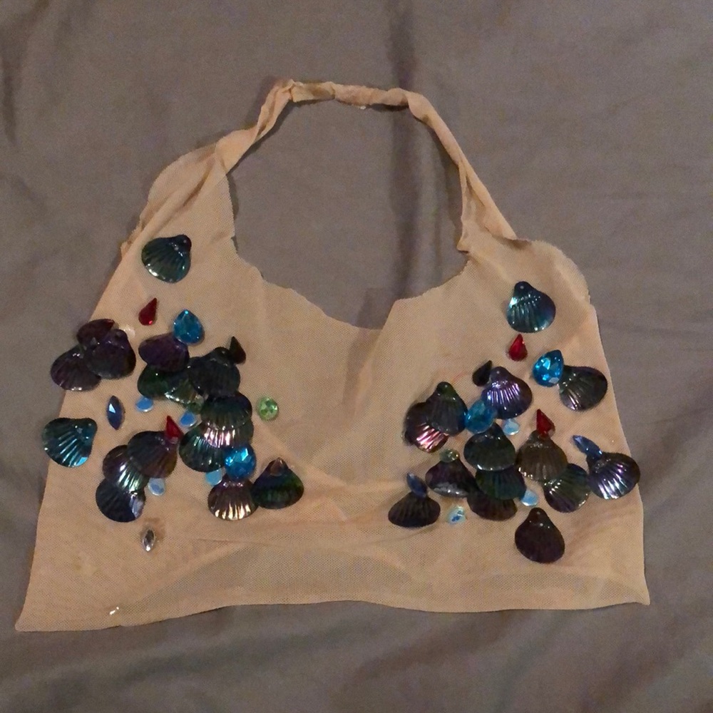 Sexy Mermaid Halter Top S/M